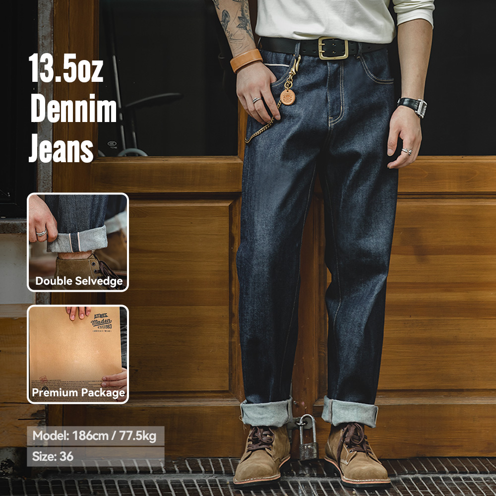 Levis Jeans 501 - Maden Vintage 13.5oz lisière lourde jean