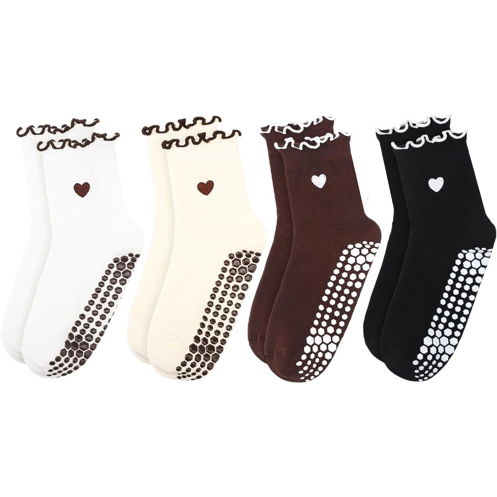 Grip Sock Yoga - Chaussettes de yoga élégantes avec grip