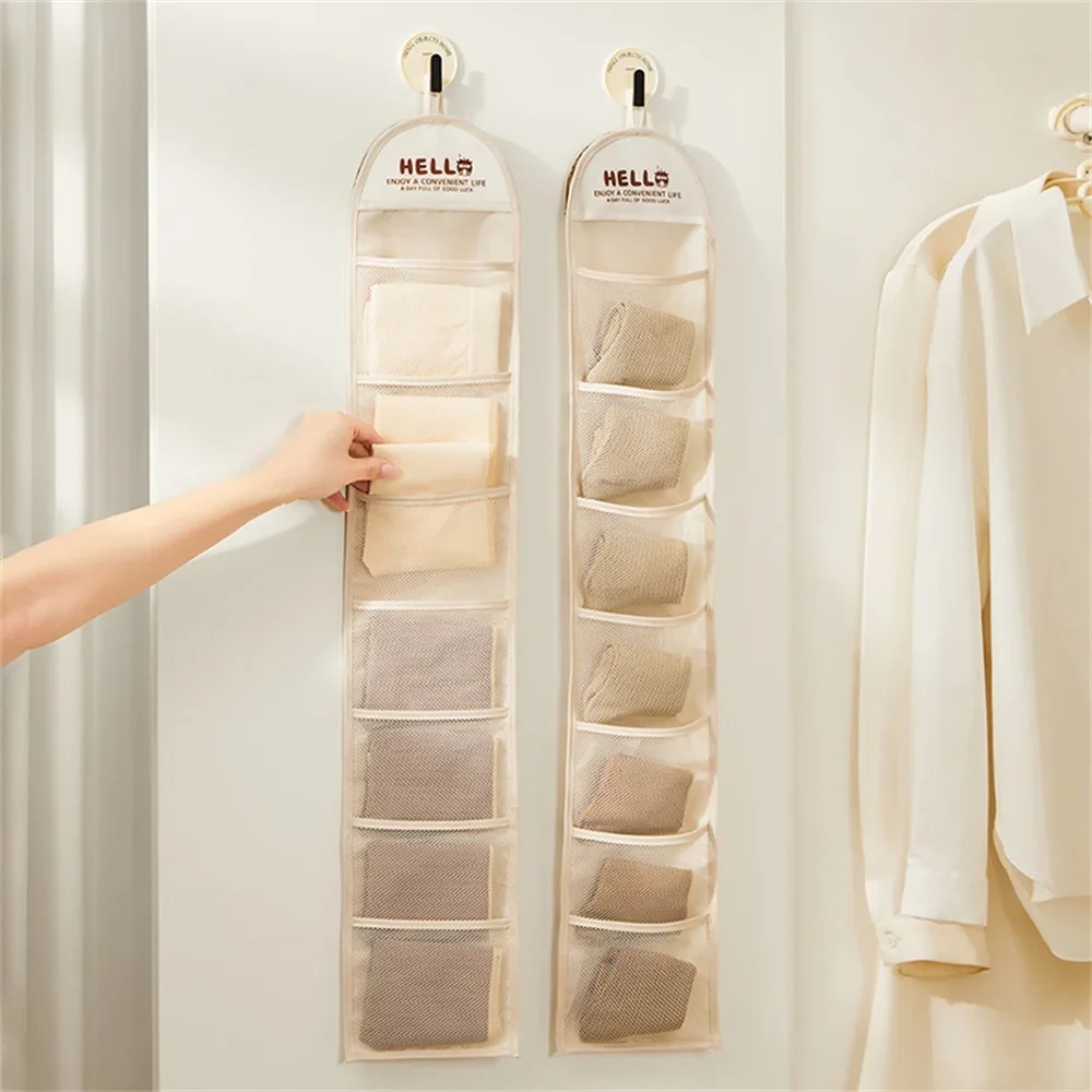 Sock Organizer Tray - Sacs de rangement suspendus multicouches pour