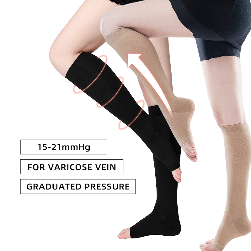 Compression Sleeve Calf - S-5XL 2 pièces/paire médical compression mollet