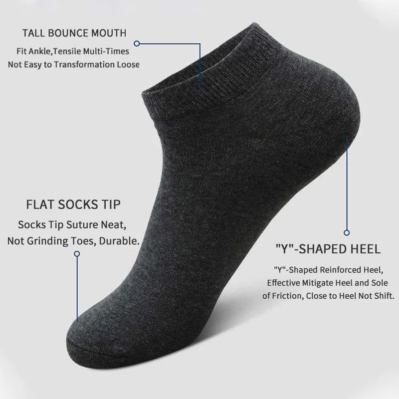5 paires de chaussettes bateau - No Show Sock Women avis et prix