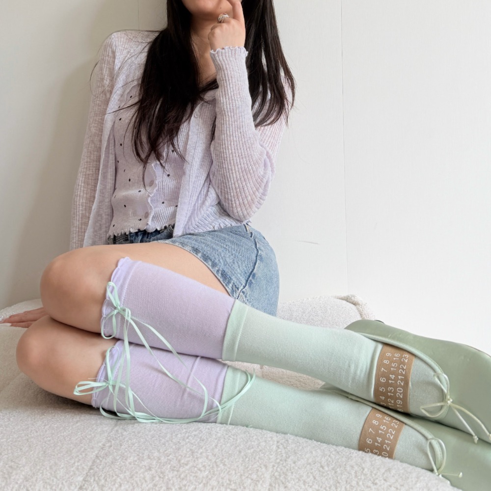 Chaussettes mi-mollet amples S - Boot Sock Slouchy avis et prix