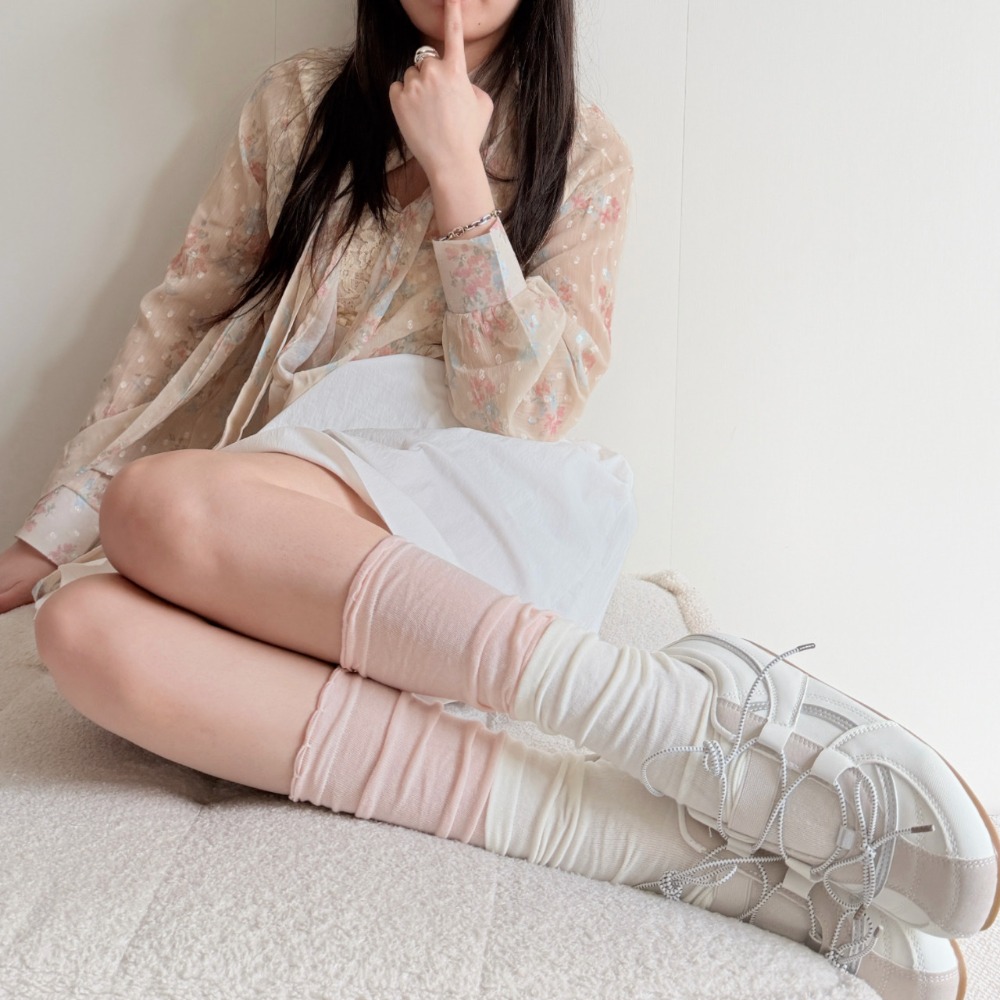 Chaussettes mi-mollet amples S - Boot Sock Slouchy avis et prix