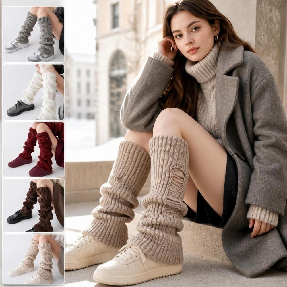 Guêtres en tricot chaud, exten - Boot Sock Slouchy avis et prix
