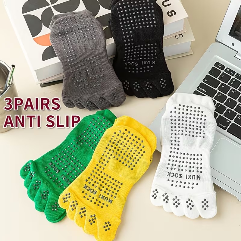 Chaussettes à orteils séparés  - Grip Sock Yoga avis et prix
