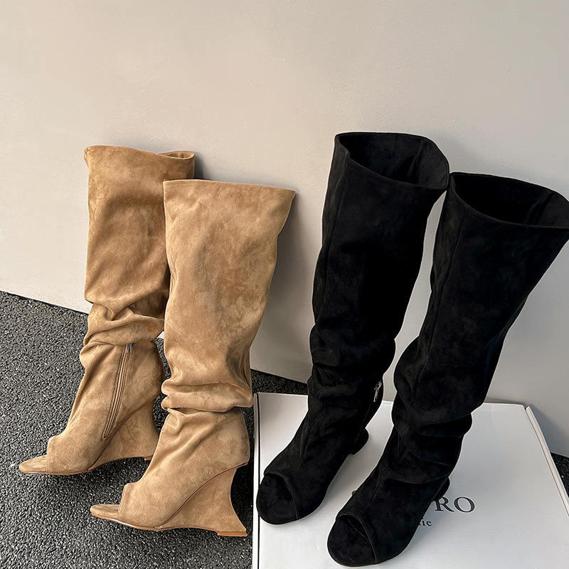 AIYKAZYSDL étrange talon compe - Boot Sock Slouchy avis et prix