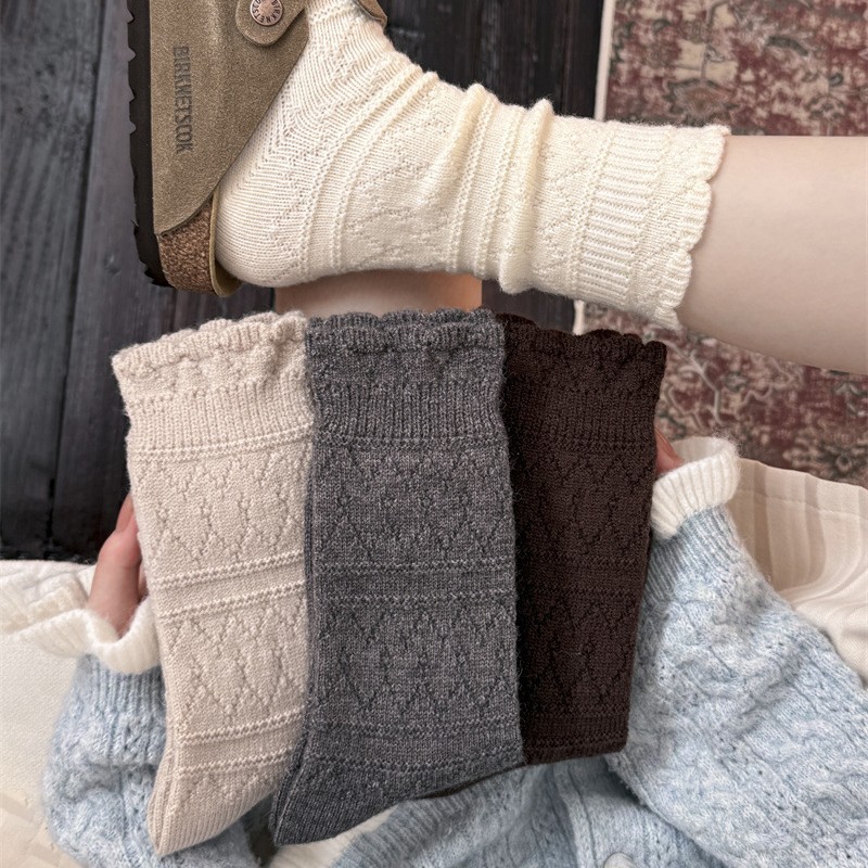 1 paire de chaussettes mi-moll - Boot Sock Slouchy avis et prix