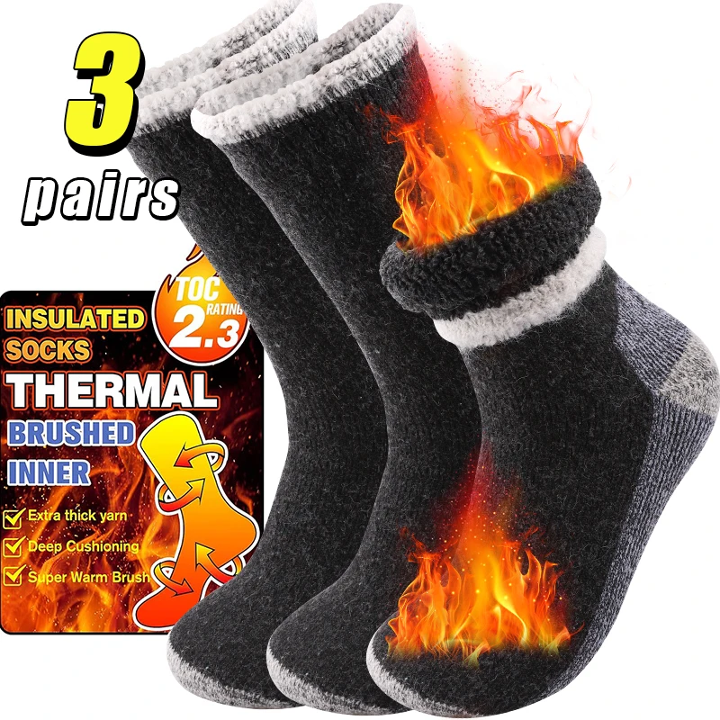 3 paires de chaussettes de spo - Thermal Sock Winter avis et prix