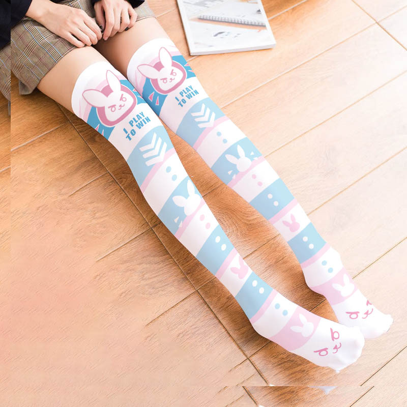 Jeu OW D.Va Chaussettes Genou  - Silk Sock Bamboo avis et prix
