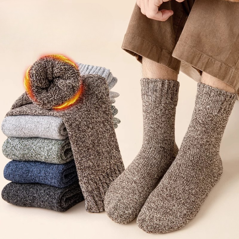 5 paires de chaussettes en cot - Thermal Sock Winter avis et prix