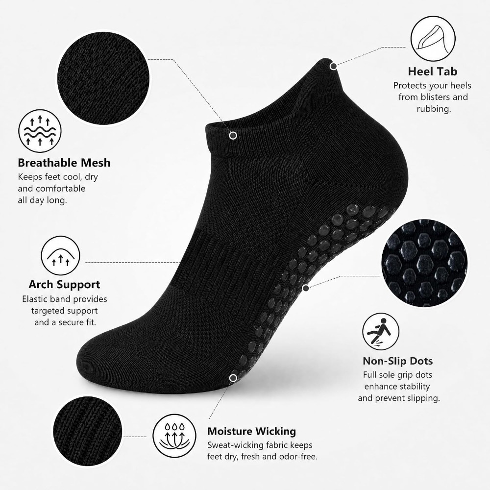 Chaussettes antidérapantes pou - Grip Sock Yoga avis et prix
