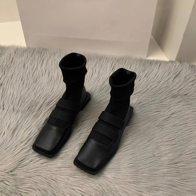 Bottes chaussettes carrées tri - No Show Sock Women avis et prix